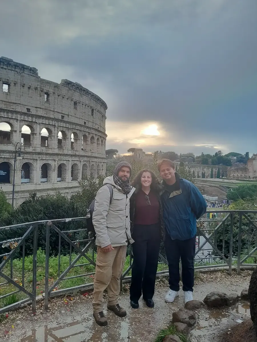 Rome at golden hour